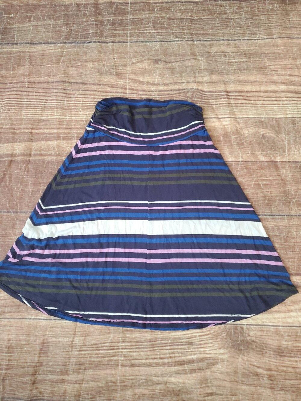 Merona Striped Knit Jersey skirt sz XS